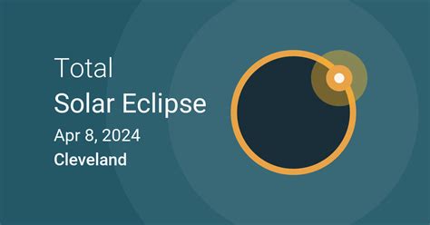 april 8 solar eclipse time cleveland